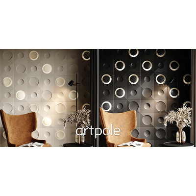 Гипсовая панель BALANCE platinum артикул M-0084pl