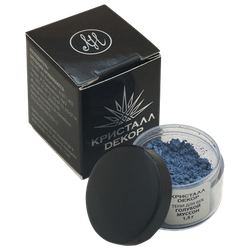 Тени для век "Голубой муссон", Кристалл Декор