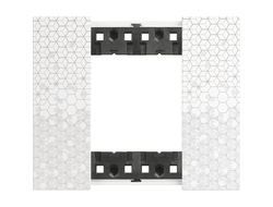 Bticino KA4802MW, Рамка 2 модуля, PIXEL (ПИКСЕЛЬ), Living Now