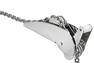 Роульс Whale 400x70x117 для якоря Брюса 15 кг