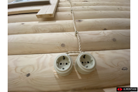 Электрика в деревянном доме