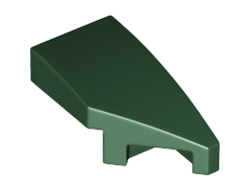 Wedge 2 x 1 x 2/3 Right, Dark Green (29119 / 6214813)