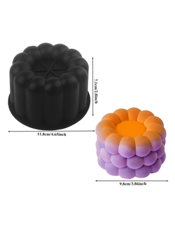 Форма силиконовая «Бенто пузыри"