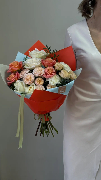 Букет цветов на 8 марта № 753