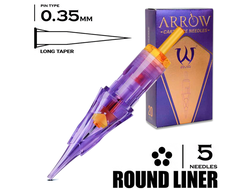 5 RLLT/0.35 - Round Liner Long Taper - AVA Arrow
