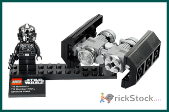 # 75008 Микро–«Имперский Бомбардировщик СИД» и Поле Астероидов / TIE Bomber & Asteroid Field (2013)