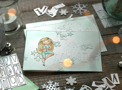 открытка Юли Чернобережской