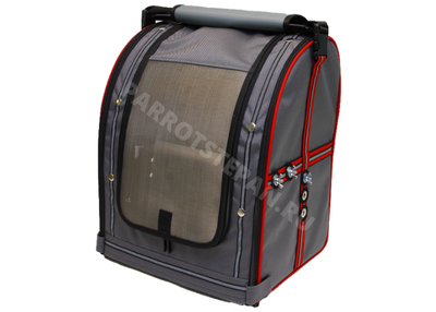 Сумка-переноска для средних и крупных попугаев без боковых окон (жако, эклектус, амазон, сенегал, конго, корелла, розелла, ожереловый)