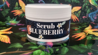 Скраб для тела и кожи головы ягодный с голубикой SCRUB BLUEBERRY 100 мл