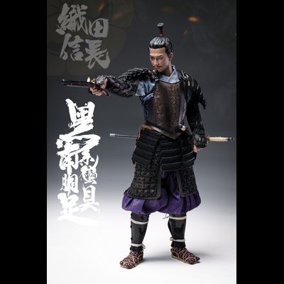 Ода Нобунага (медная броня) - КОЛЛЕКЦИОННАЯ ФИГУРКА 1/6 scale SERIES OF EMPIRE BLACK EURO-STYLE SAMURAI ARMOR ODA NOBUNAGA STANDARD COPPER VERSION (SE132) - COOMODEL