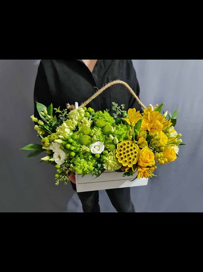 Букет в ящике №1