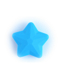 Силиконовая Звезда 45 мм Голубой