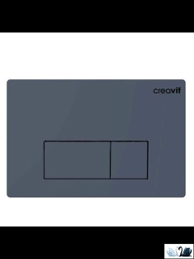 Инсталляция для унитаза Creavit GR5003.01 с кнопкой ARC GP8002.05 сине-серая, Steel Blue, матовая