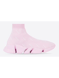 Кроссовки Balenciaga WOMEN'S SPEED 2.0 RECYCLED KNIT TRAINERS IN PINK