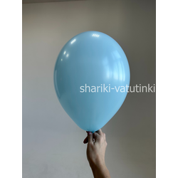 Шар макарунс голубой (IceBlueВ449)