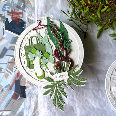 Набор ножей для вырубки "...И моего коснулся платья"