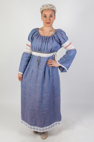 Платье льняное "На любовь"