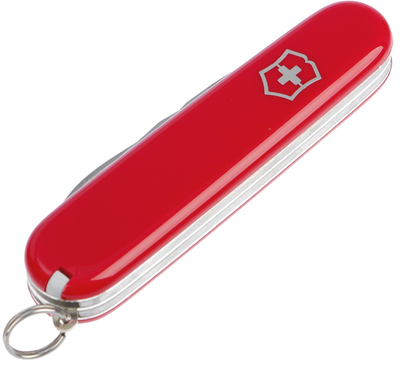 VICTORINOX Recruit 0.2503, 84 мм, 10 функций, красный