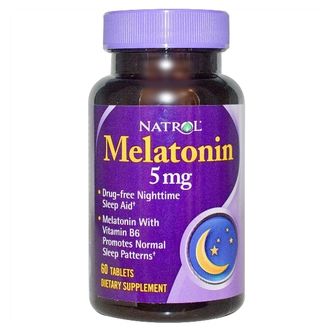 (NATROL) Melatonin 5 мг - (60 табл)