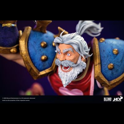 Лирой Дженкинс (серия Warcraft, HearthStone) - КОЛЛЕКЦИОННАЯ СТАТУЯ 1/10 Leeroy Collector's Statue (HEXHS08) - HEX Collectibles x Blizzard
