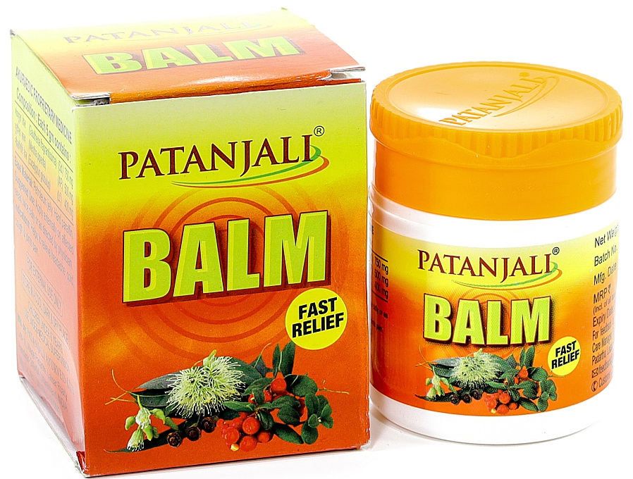 Универсальный крем-бальзам для тела Balm Fast Relief Patanjali 25 г