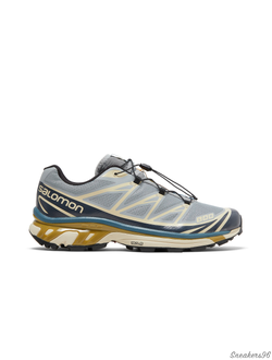 Salomon XT-6 Grey/Blue Мужские (41-45)