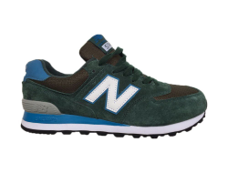 New Balance 574 зеленые