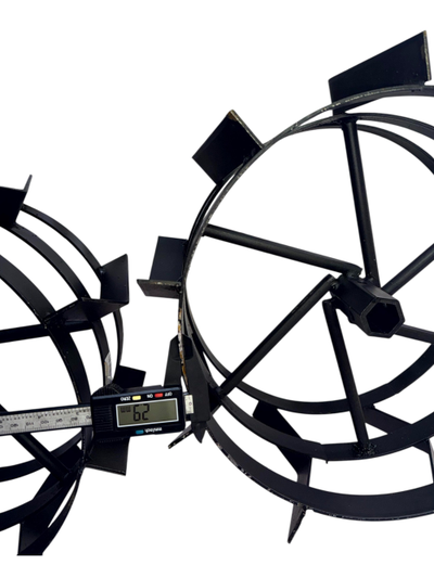 Грунтозацепы 6-ти гранник S-24 380мм (самооч.,3 обода,сквоз.втулка(МБ Carver, 900М,культив.500) /УБТ