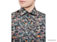 Рубашка мужская Ливас-SF06W с принтом размер вор. 38 (Акция)