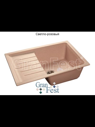 Керамическая мойка для кухни Granfest Гранфест GF-P760L реверсивная 1 секционная мойка