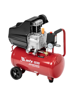 Компрессор воздушный DC1500L/24, 1,5 кВт, 24 л, 210 л/мин MTX