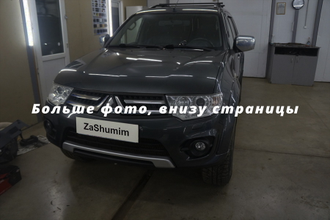 Шумоизоляция Mitsubishi Pajero Sport / Митсубиси Паджеро Спорт