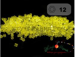 Toho Hexagon 11/0 12 Transparent Lemon / Прозрачный лимон