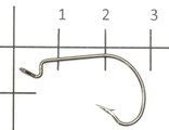 Крючок Invisible Tip Offset Hook №1