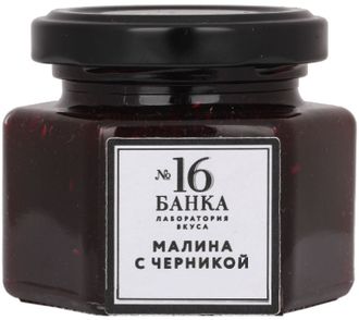 Мармелад в банке 120 грамм - Малина с черникой
