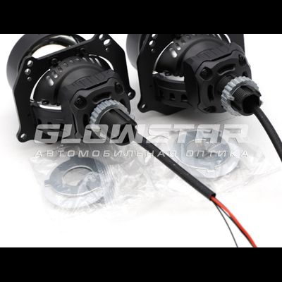 Билед модули Aozoom A5H 2025 2.5 дюйма, 2 чипа, 5500K, 12V, 47W/53W, крепление 3R и съемное гаечное