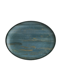 Блюдо овальное 360*280 мм. Мадера BONNA, форма Мув