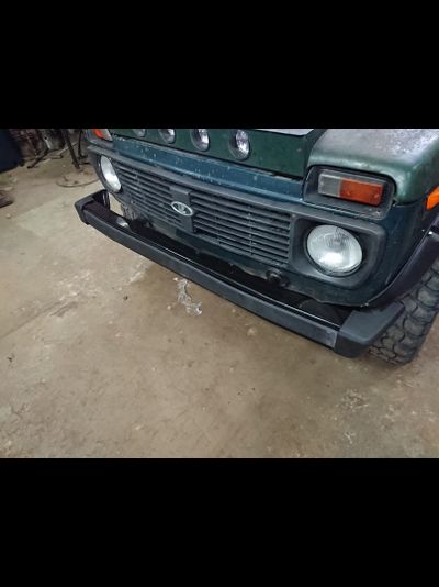 Бампер передний силовой стальной в сборе ZST Вольф-Стелс (08 black)