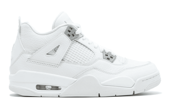 Nike Air Jordan Retro 4 Pure Money (Полностью белые) фото