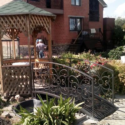 Кованый мостик