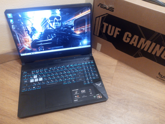 ASUS TUF GAMING FX505DT-BQ113T ( 15.6 FHD IPS AMD Ryzen 5 3550H  GTX1650(4Gb) 8Gb 1TB + 256SSD )