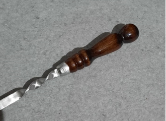 шампур с деревянной ручкой 83 см. - 19/8367