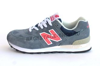 Кроссовки New Balance 574 Blue/Red