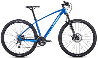 Горный велосипед Trinx X7 Pro синий, красно белый, рама 19