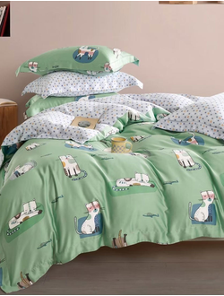 Постельное белье TANGO тенсел семейное 150x200x2 250x270x1 50x70x2 70x70x2 TT5-134