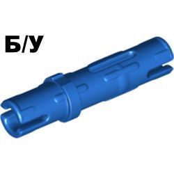 ! Б/У - Technic, Pin 3L with Friction Ridges, Blue (6558 / 4514553 / 6299413) - Б/У