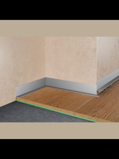 Щелевой плинтус Pro Design Mini L 601 Анодированный