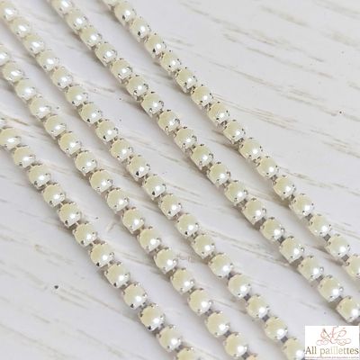 Стразовая цепочка 2 мм № ЦК60