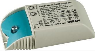Электронный трансформатор для галогенных ламп Osram Halotronic HTB 70/220-240 Dimmable 20-70w