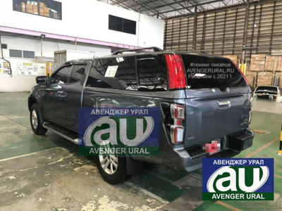 Стальный кунг Sammitr SUV Plus V4 на новое поколение Isuzu D-max с 2012 года выпуска от АвенджерУрал